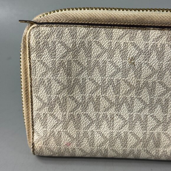 Michael Kors Jet Set Powder Blush Large Wallet/ Phone Case - Picture 6 of 15